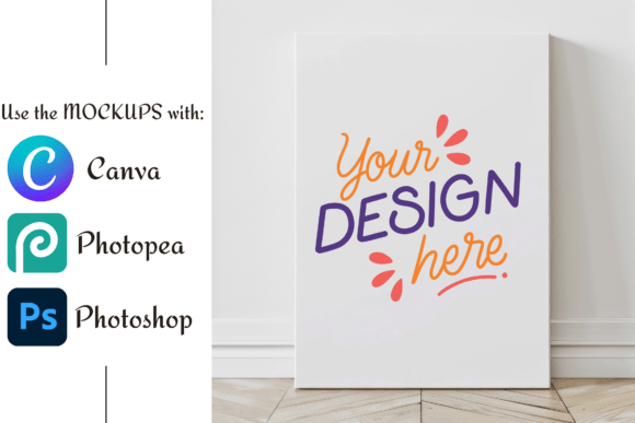 Download 20x28 Stretched Canvas Mockup - Canvas mockup Collection